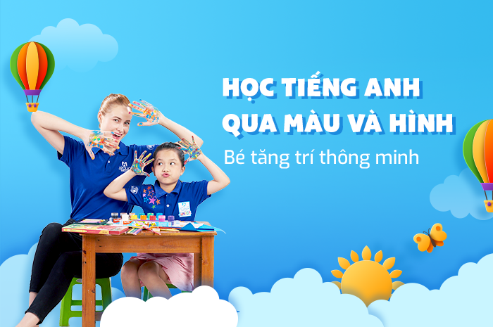 Học tiếng Anh qua màu và hình - Bé tăng trí thông minh