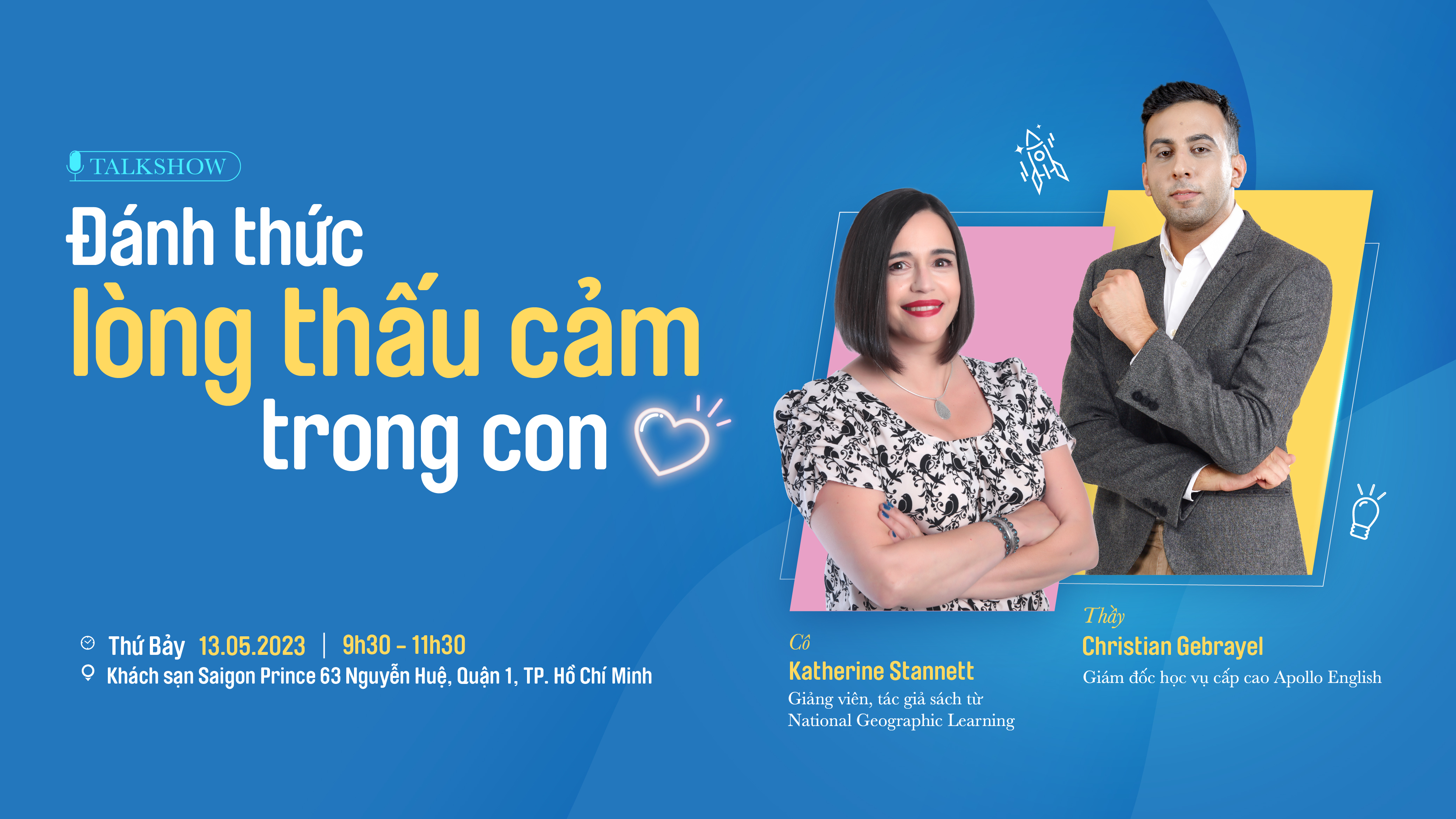 Talkshow “Đánh thức lòng thấu cảm trong con”